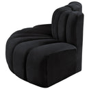  Manufacturer Color_Black -- Meridian Arc Stationary Fabric Sofa IMAGE 6