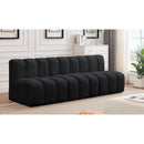  Manufacturer Color_Black -- Meridian Arc Stationary Fabric Sofa IMAGE 2
