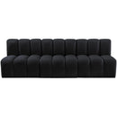  Manufacturer Color_Black -- Meridian Arc Stationary Fabric Sofa IMAGE 6