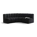  Manufacturer Color_Black -- Meridian Arc Stationary Fabric Sofa IMAGE 1