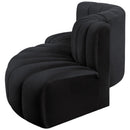  Manufacturer Color_Black -- Meridian Arc Stationary Fabric Sofa IMAGE 8