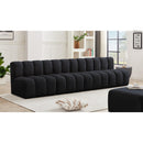  Manufacturer Color_Black -- Meridian Arc Stationary Fabric Sofa IMAGE 2