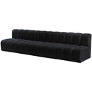  Manufacturer Color_Black -- Meridian Arc Stationary Fabric Sofa IMAGE 6