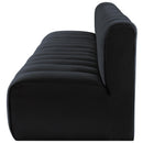  Manufacturer Color_Black -- Meridian Arc Stationary Fabric Sofa IMAGE 7