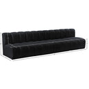  Manufacturer Color_Black -- Meridian Arc Stationary Fabric Sofa IMAGE 9