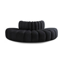  Manufacturer Color_Black -- Meridian Arc Stationary Fabric Sofa IMAGE 1
