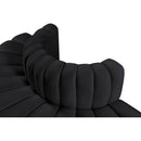  Manufacturer Color_Black -- Meridian Arc Stationary Fabric Sofa IMAGE 7