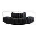  Manufacturer Color_Black -- Meridian Arc Stationary Fabric Sofa IMAGE 8