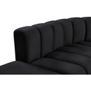  Manufacturer Color_Black -- Meridian Arc Stationary Fabric Sofa IMAGE 14