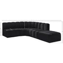  Manufacturer Color_Black -- Meridian Arc Stationary Fabric Sofa IMAGE 16