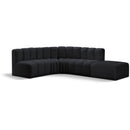  Manufacturer Color_Black -- Meridian Arc Stationary Fabric Sofa IMAGE 1