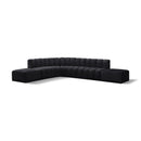 Manufacturer Color_Black -- Meridian Arc Stationary Fabric Sofa IMAGE 1