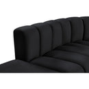  Manufacturer Color_Black -- Meridian Arc Stationary Fabric Sofa IMAGE 9
