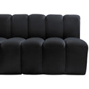  Manufacturer Color_Black -- Meridian Arc Stationary Fabric Sofa IMAGE 13