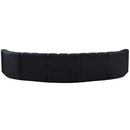  Manufacturer Color_Black -- Meridian Arc Stationary Fabric Sofa IMAGE 3