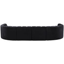  Manufacturer Color_Black -- Meridian Arc Stationary Fabric Sofa IMAGE 3