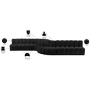  Manufacturer Color_Black -- Meridian Arc Stationary Fabric Sofa IMAGE 17