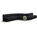 Manufacturer Color_Black -- Meridian Arc Stationary Fabric Sofa IMAGE 1