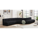  Manufacturer Color_Black -- Meridian Arc Stationary Fabric Sofa IMAGE 2