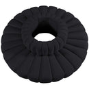 Meridian Arc Black Velvet 8 pc Modular Sectional IMAGE 4