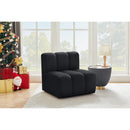  Manufacturer Color_Black -- Meridian Arc Stationary Fabric Chair IMAGE 2