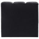  Manufacturer Color_Black -- Meridian Arc Stationary Fabric Chair IMAGE 3
