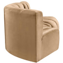  Manufacturer Color_Camel -- Arc 70" Camel Velvet Upholstered 3 pc Modular Sectional IMAGE 7