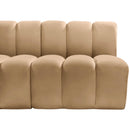  Manufacturer Color_Camel -- Arc 162" Camel Velvet Upholstered 8 pc Modular Sectional IMAGE 13