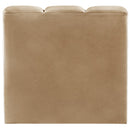  Manufacturer Color_Camel -- Arc Camel Velvet Upholstered Modular Straight Chair IMAGE 3