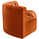  Manufacturer Color_Cognac -- Arc 70" Cognac Velvet Upholstered 3 pc Modular Sectional IMAGE 7