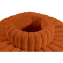  Manufacturer Color_Cognac -- Arc 90" Cognac Velvet Upholstered 8 pc Modular Sectional IMAGE 5