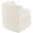  Manufacturer Color_Cream -- Arc 70" Cream Velvet Upholstered 3 pc Modular Sectional IMAGE 7