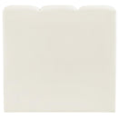  Manufacturer Color_Cream -- Arc Cream Velvet Upholstered Modular Straight Chair IMAGE 3