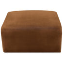  Manufacturer Color_Saddle -- Arc Saddle Velvet Upholstered Modular Ottoman IMAGE 6