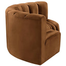  Manufacturer Color_Saddle -- Arc 80" Saddle Velvet Upholstered 3 pc Modular Sectional IMAGE 7
