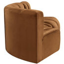  Manufacturer Color_Saddle -- Arc 70" Saddle Velvet Upholstered 3 pc Modular Sectional IMAGE 7
