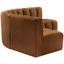  Manufacturer Color_Saddle -- Arc 103" Saddle Velvet Upholstered 4 pc Modular Sectional IMAGE 7