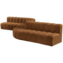  Manufacturer Color_Saddle -- Arc 197" Saddle Velvet Upholstered 8 pc Modular Sectional IMAGE 6