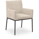  Color_Beige/ Black -- Meridian Reeves Arm Chair IMAGE 1