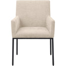  Color_Beige/ Black -- Meridian Reeves Arm Chair IMAGE 3