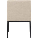  Color_Beige/ Black -- Meridian Reeves Arm Chair IMAGE 5