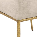  Color_Beige/ Brass -- Meridian Reeves Arm Chair IMAGE 7