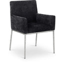  Color_Black/ Silver -- Meridian Reeves Arm Chair IMAGE 1