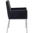 Color_Black/ Silver -- Meridian Reeves Arm Chair IMAGE 4