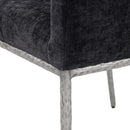  Color_Black/ Silver -- Meridian Reeves Arm Chair IMAGE 7