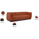  Manufacturer Color_Cognac -- Meridian Quinn Stationary Fabric Sofa IMAGE 11