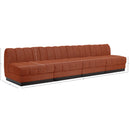  Manufacturer Color_Cognac -- Meridian Quinn Stationary Fabric Sofa IMAGE 10