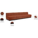  Manufacturer Color_Cognac -- Meridian Quinn Stationary Fabric Sofa IMAGE 11