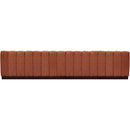  Manufacturer Color_Cognac -- Meridian Quinn Stationary Fabric Sofa IMAGE 3