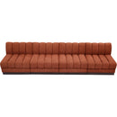  Manufacturer Color_Cognac -- Meridian Quinn Stationary Fabric Sofa IMAGE 5